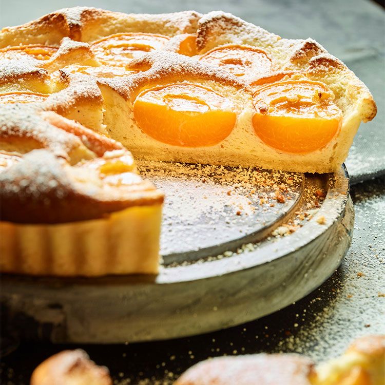 Tarta fácil de albaricoque Tarta fácil de albaricoque