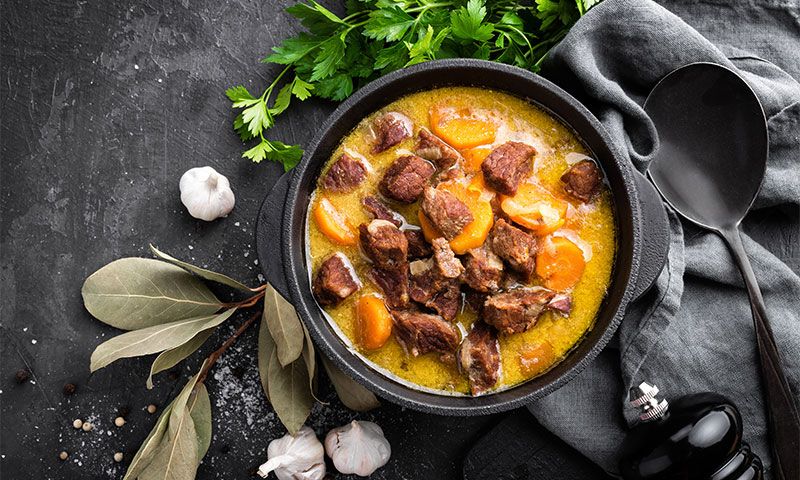 Guiso de ternera en 'cocotte'