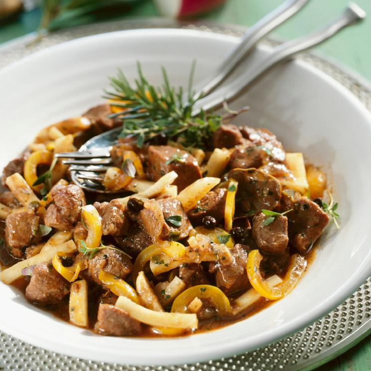 Ragú de jabalí con chirivía