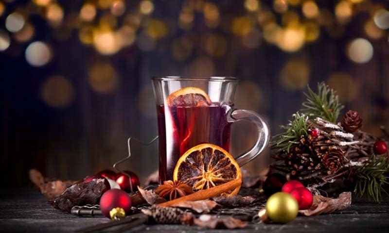Vino caliente con especias ('glühwein´)