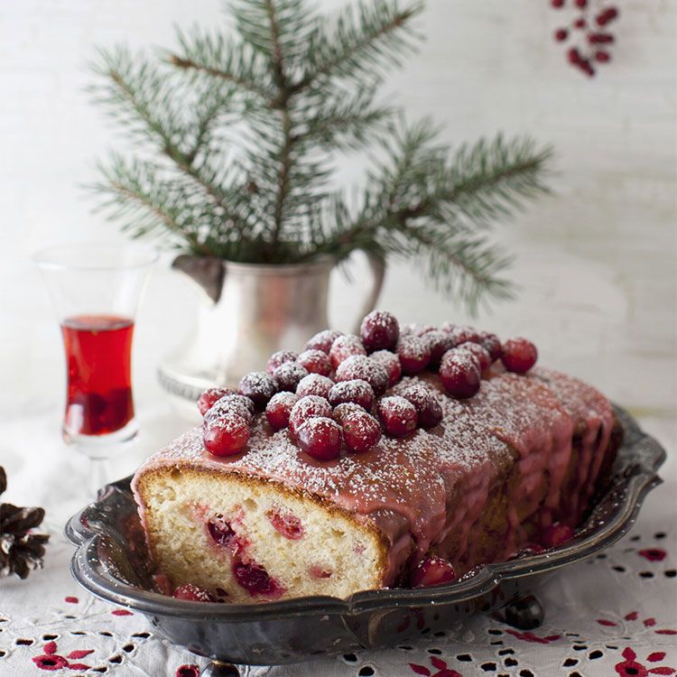 'Lemon cake' con glaseado de frutos rojos 'Lemon cake' con glaseado de frutos rojos