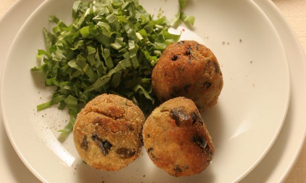 Albóndigas de berenjenas y queso