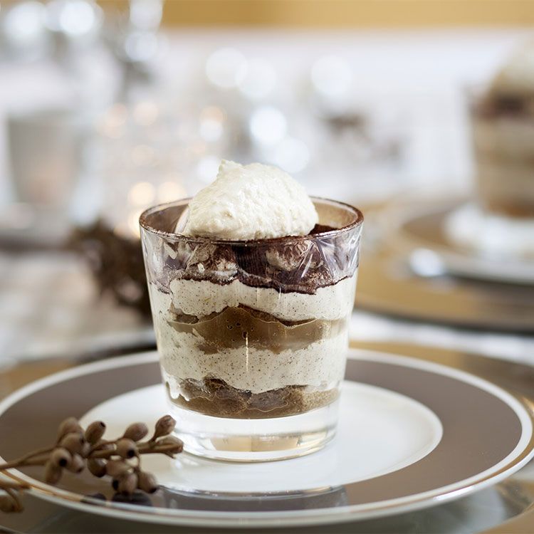 Tiramisú de compota de manzana Tiramisú de compota de manzana