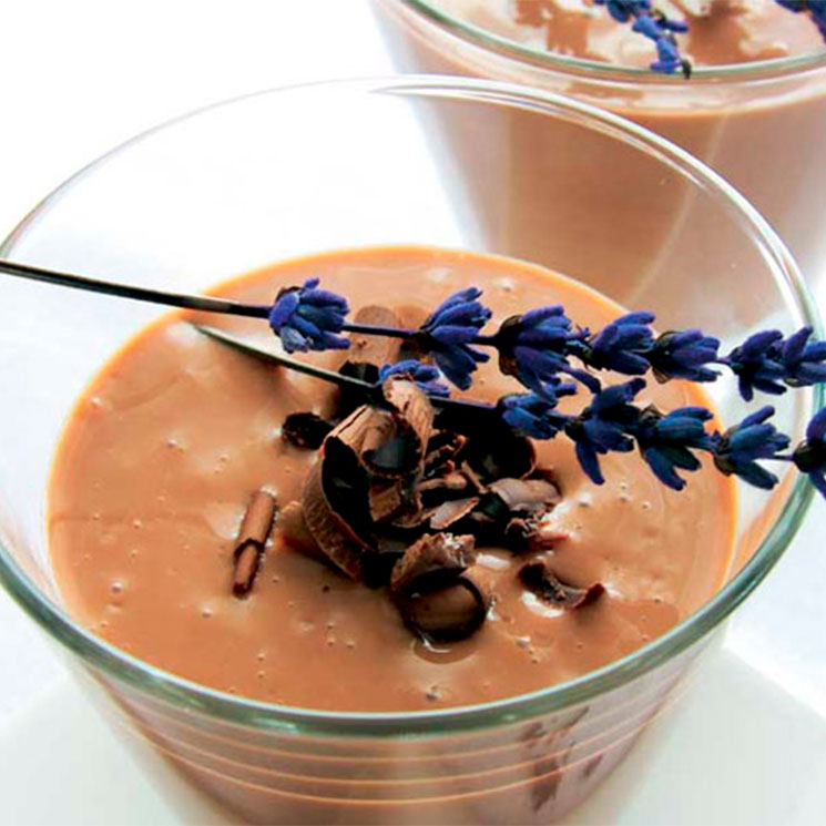 Chocolate con lavanda y miel Chocolate con lavanda y miel