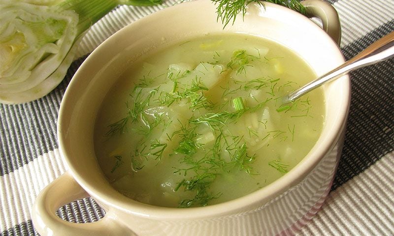 Sopa de hinojo