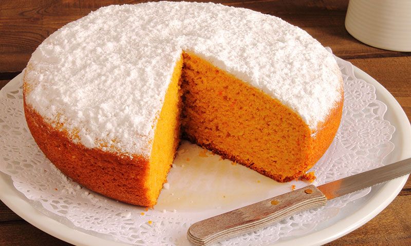 Bizcocho clásico de naranja Bizcocho clásico de naranja