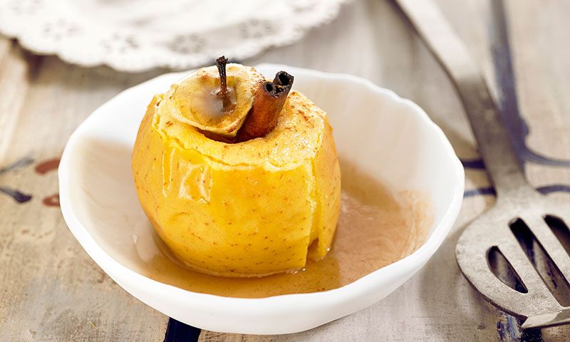 Manzanas asadas