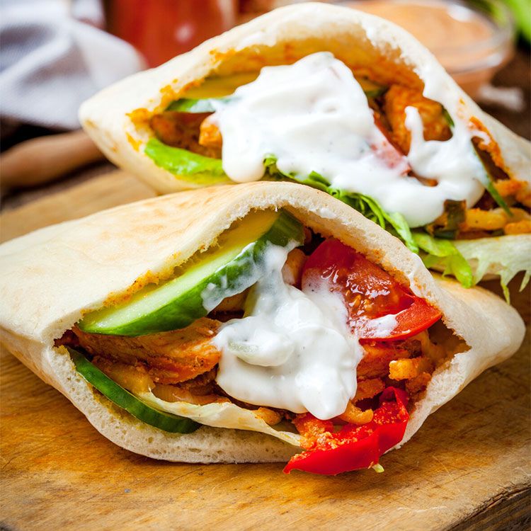 'Gyros' pita 'Gyros' pita
