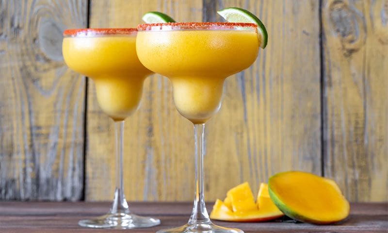 Margarita 'frozen' de mango