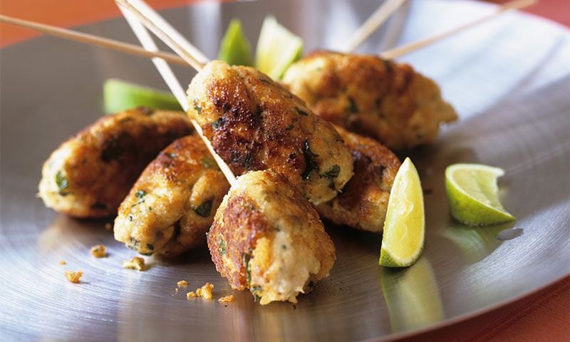 'Kefta kebab' de pollo