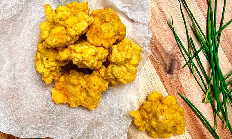 Buñuelos de bacalao paso a paso