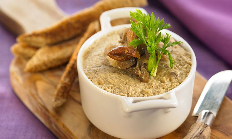 Paté de champiñones