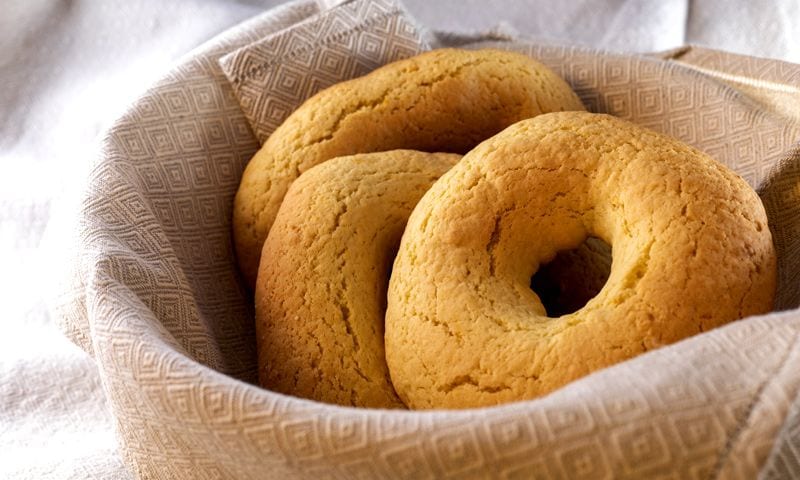 Rosquillas de anís al horno