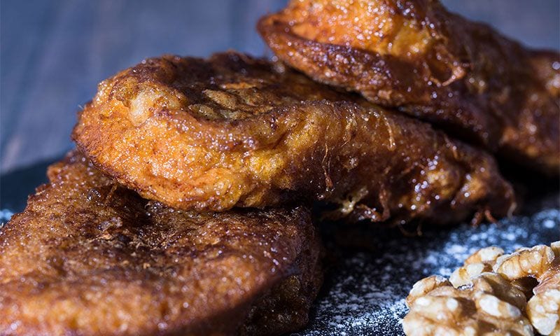 Torrijas de vino