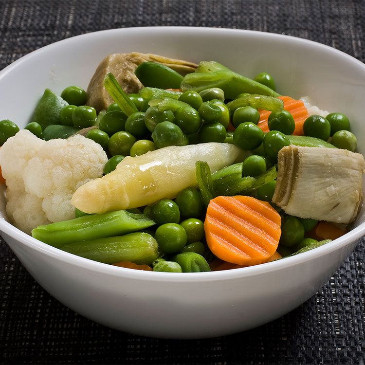 Menestra ligera de verduras Menestra ligera de verduras