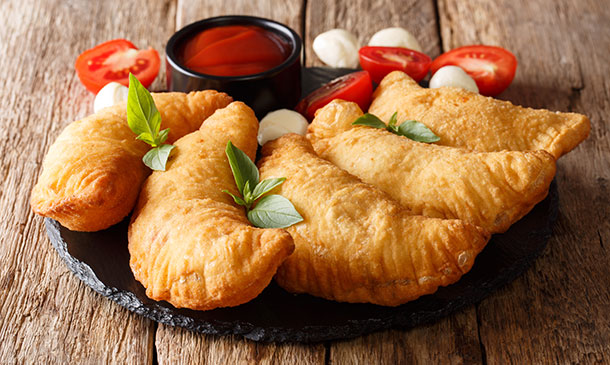 Empanadillas 'Caprese' Empanadillas 'Caprese'