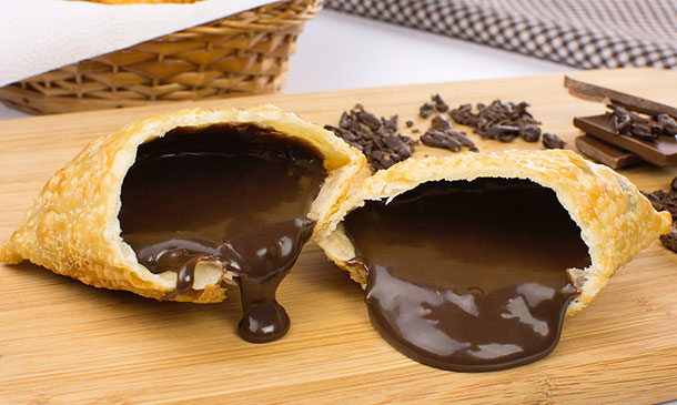Empanadillas rellenas de chocolate Empanadillas rellenas de chocolate