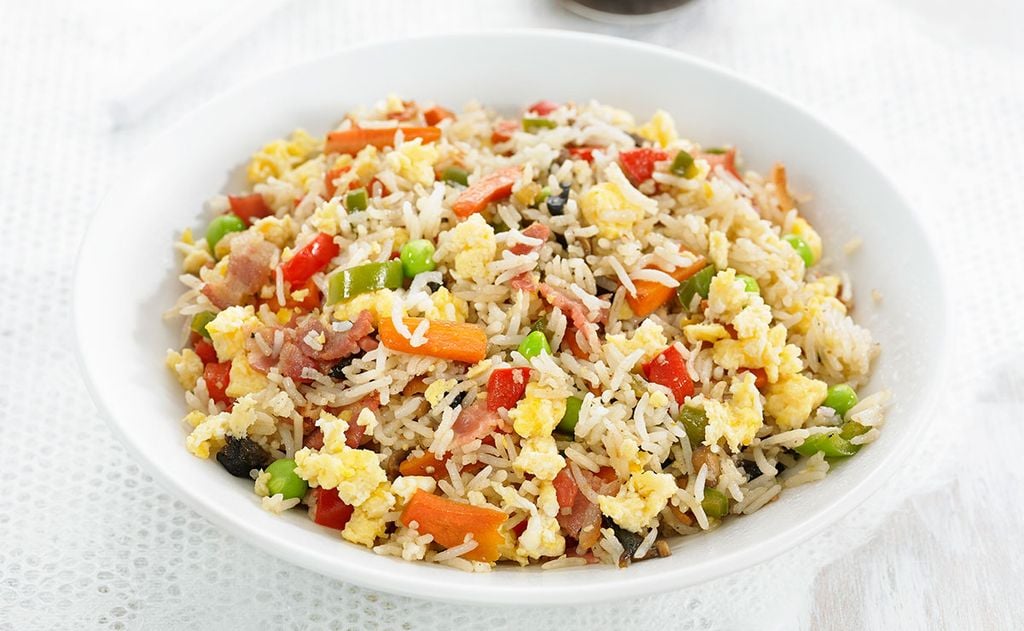 Arroz frito 3 delicias