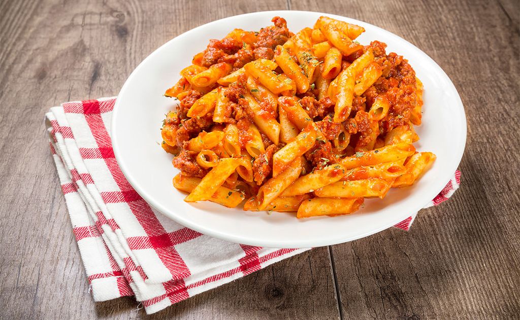 Macarrones con chorizo