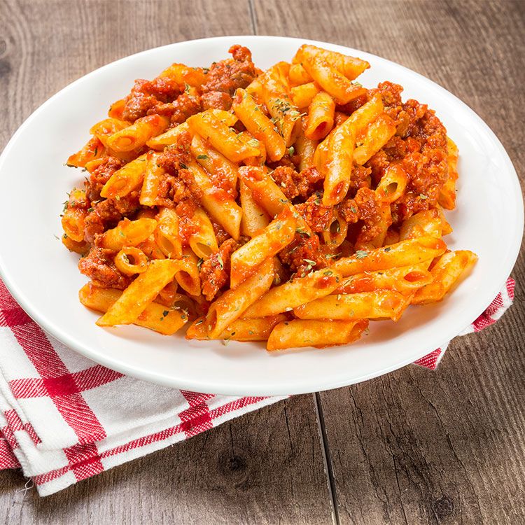 Macarrones con chorizo Macarrones con chorizo