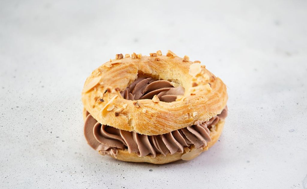 'Paris brest' relleno de trufa