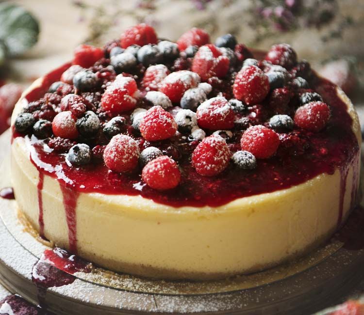 Tarta de queso y frutos rojos Tarta de queso y frutos rojos