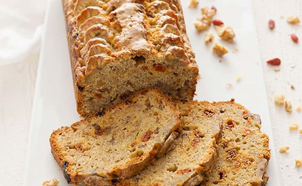 'Banana bread' con miel