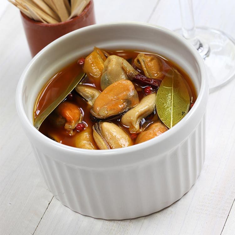 Mejillones en escabeche