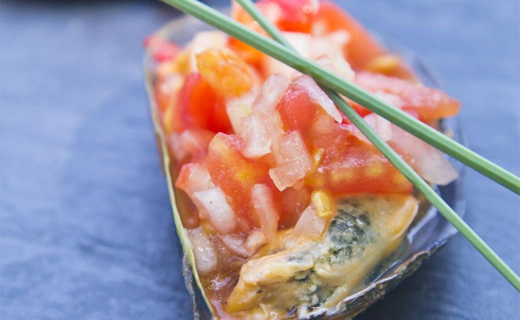 Mejillones en vinagreta