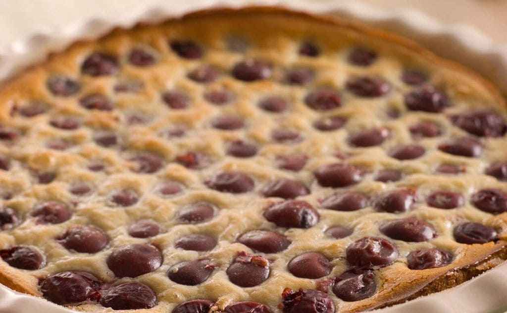 Tarta fácil de cerezas