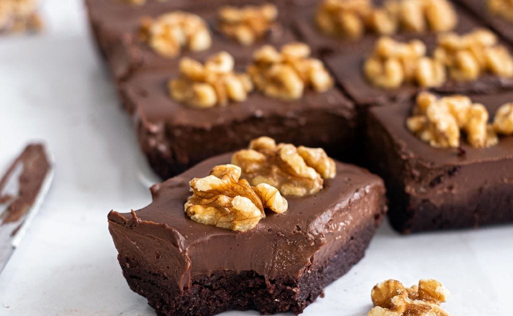 'Brownie' sin horno