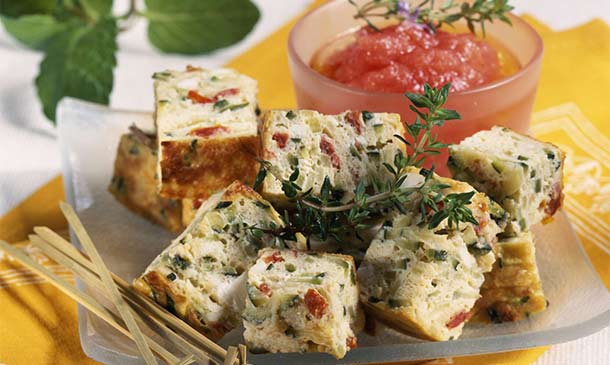 Tortilla de verano Tortilla de verano
