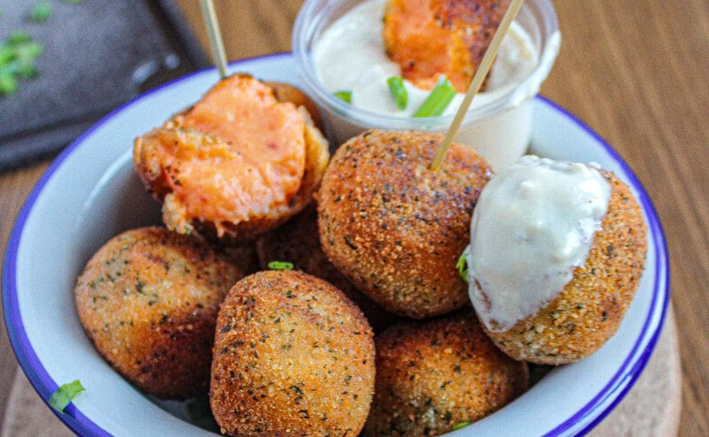 Croquetas de pimientos del piquillo