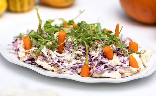 Ensalada 'Coleslaw' con lombarda Ensalada 'Coleslaw' con lombarda