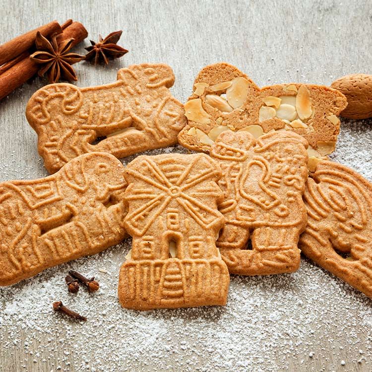 Galletas 'Speculoos' con frutos secos