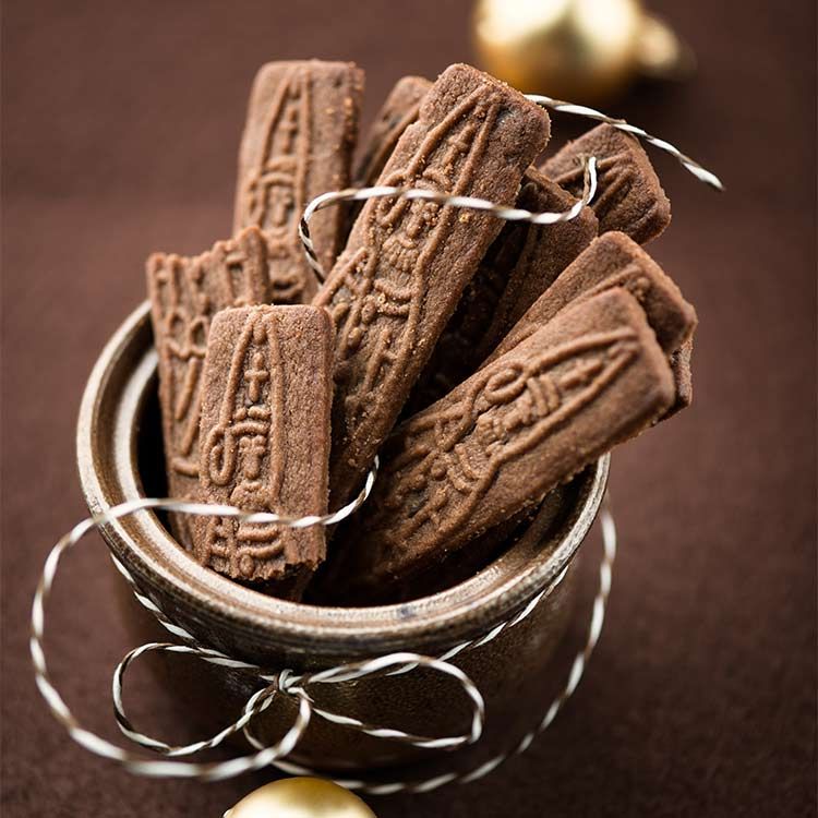 Galletas 'Speculoos' de cacao Galletas 'Speculoos' de cacao