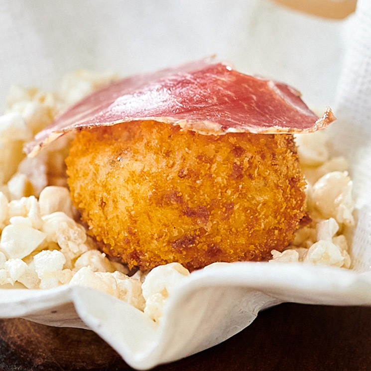 Croquetas de jamón (Restaurante Cañitas Maite)