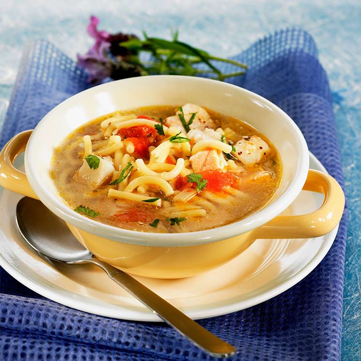 Sopa de pescado rápida