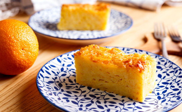 Portokalópita (pastel griego de naranja) Portokalópita (pastel griego de naranja)