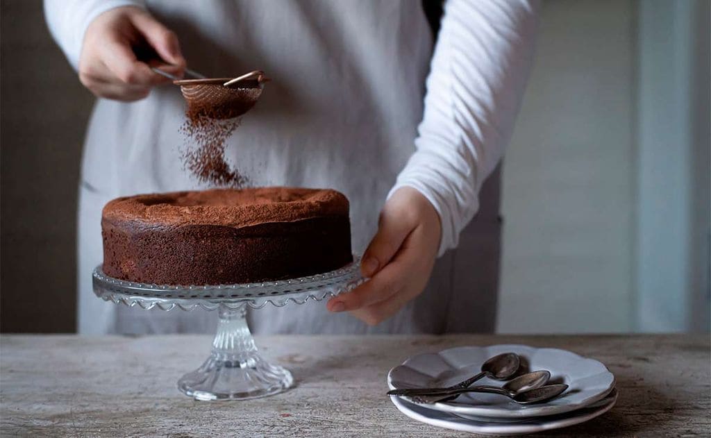 'Gâteau' de chocolate y mantequilla salada