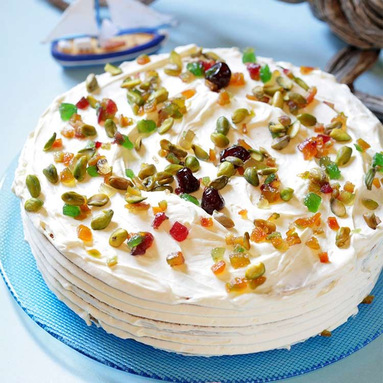 Versión de 'cassata' siciliana