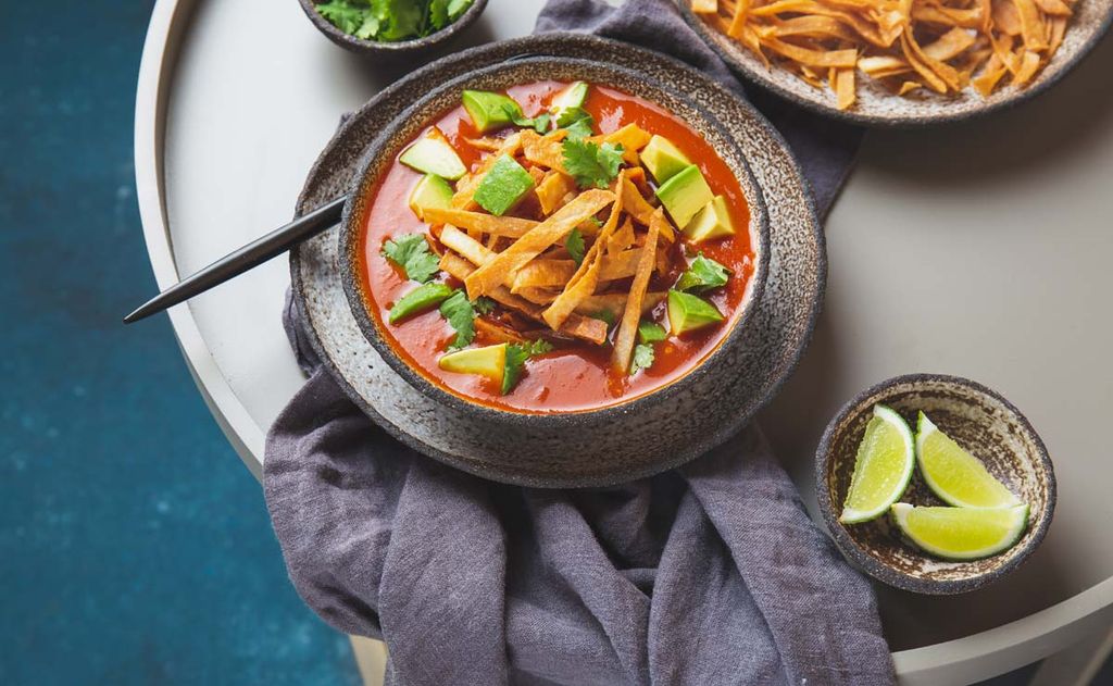 Sopa azteca