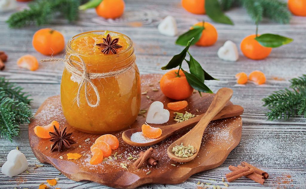 'Chutney' de mandarina con anís