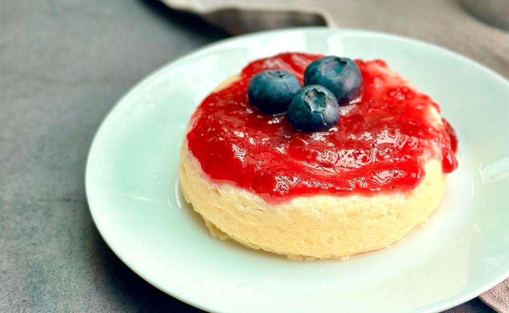 Tarta de queso en 2 minutos