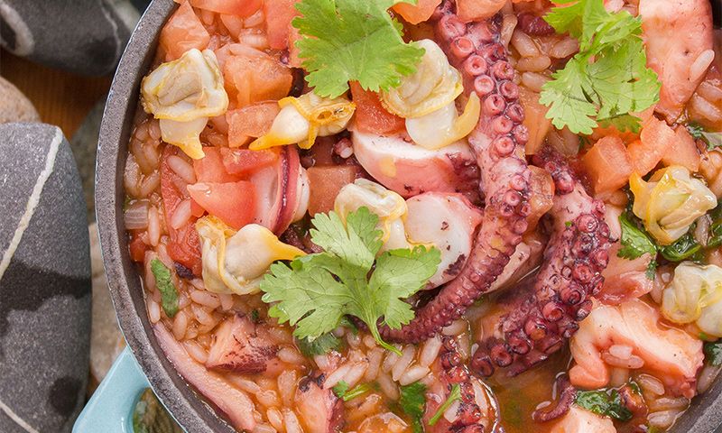 Arroz de pulpo