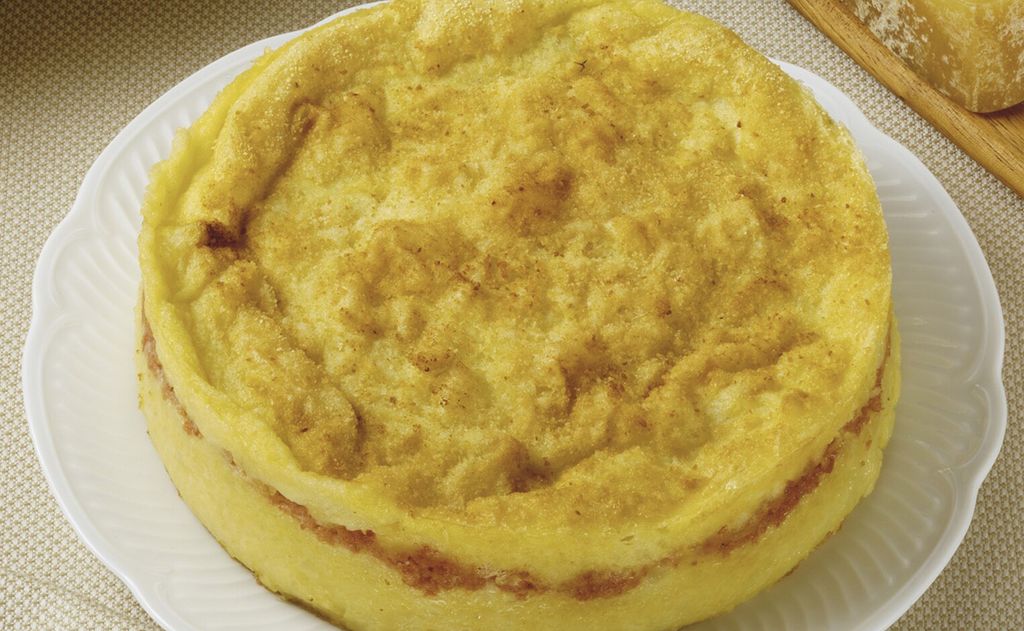 Tarta de patatas y 'Mortadella Bologna IGP'