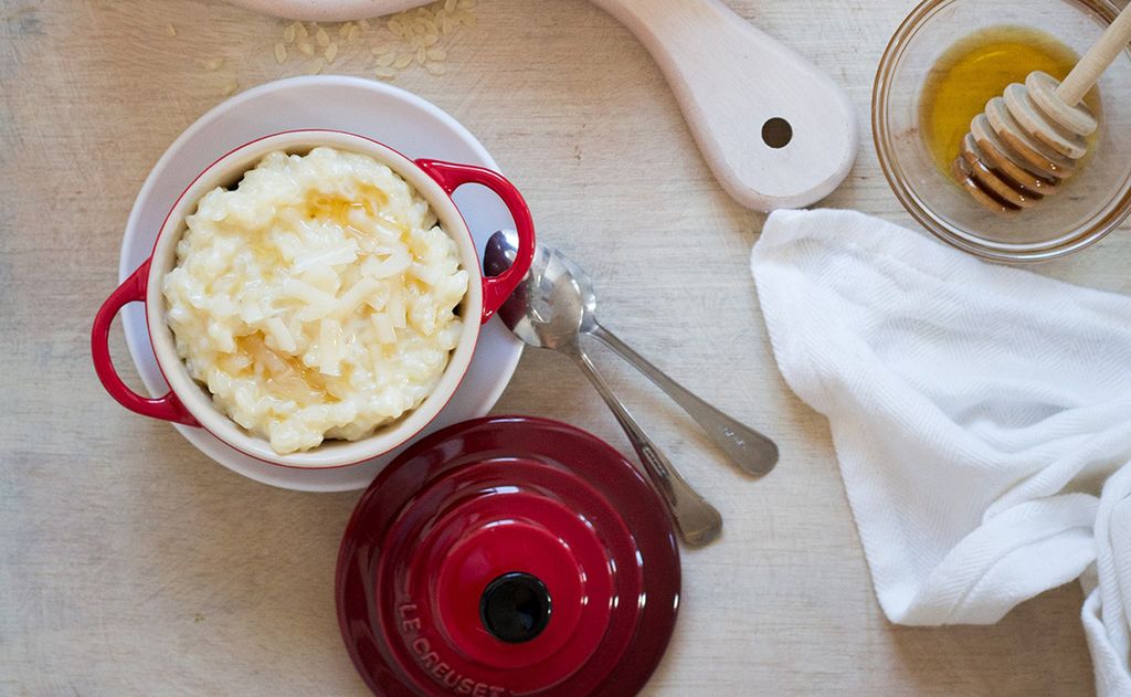 Arroz con leche y queso de Murcia al vino D.O.P.