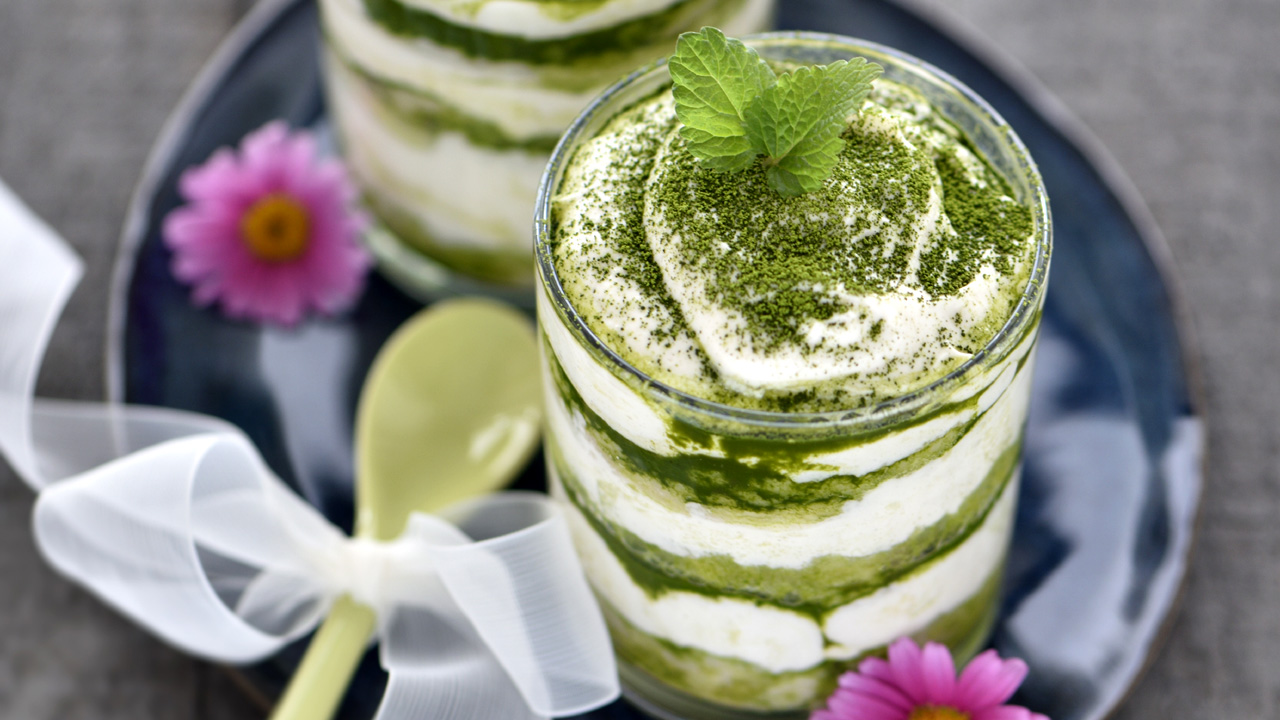 Galletas, tartas, tiramisús… con un toque de té matcha