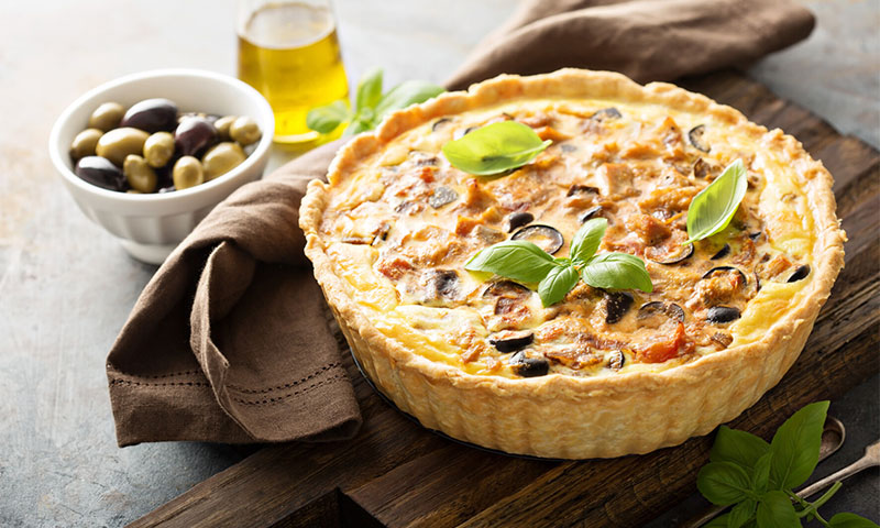 Cómo preparar una 'quiche' casera de la forma más sencilla y rápida