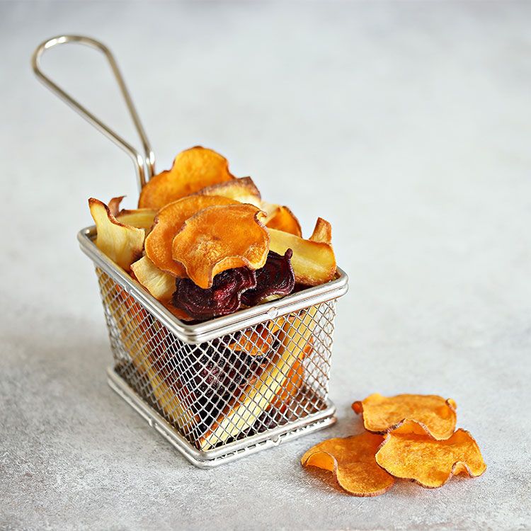 Cómo Hacer Chips Vegetales Fritos O Al Horno